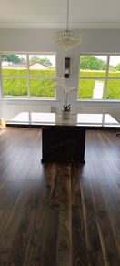 marble dining table with 6 chairs