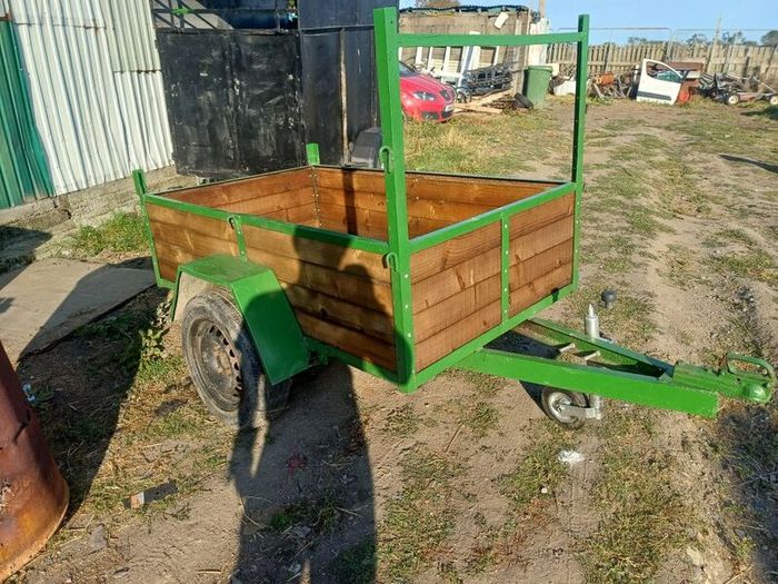 single axle trailer