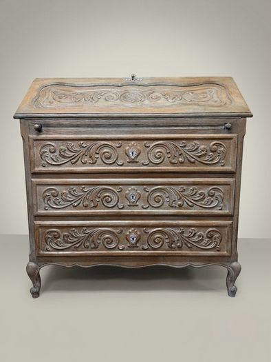 Charming Hand Painted & Distressed Ladies Writing Desk