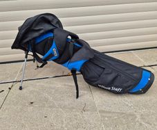 Wilson Staff Golf Stand Bag Black & Blue with Built-In Legs