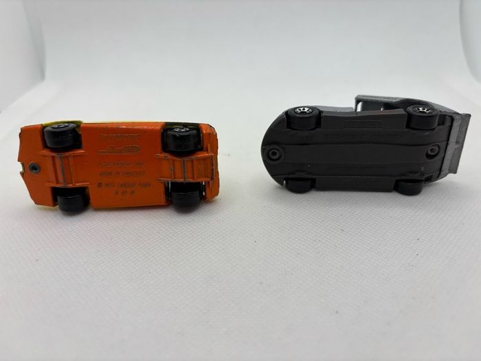 Vintage Matchbox Super Fast Datsun and Oldsmobile