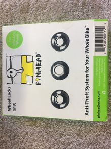 Pinhead security nut pair (9mm)