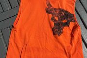 Under Armour Orange Sleeveless Top - Size YLG (Approx Age 12-14 yrs)