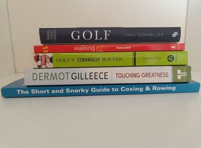 5-Book Sports Bundle - Golf, Rowing, Coxing & Walking