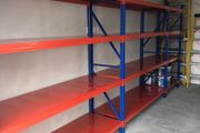 Longspan Shelving - 4 Metal Shelves