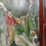 Pair Antique Equestrian prints, hunting prints, vintage lithograph Image 3
