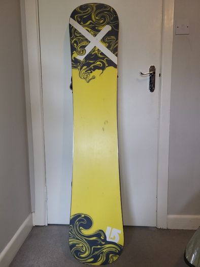 snowboard and gear (full setup)