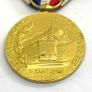 Vintage Gilded Bronze French Railway Medal Image 7