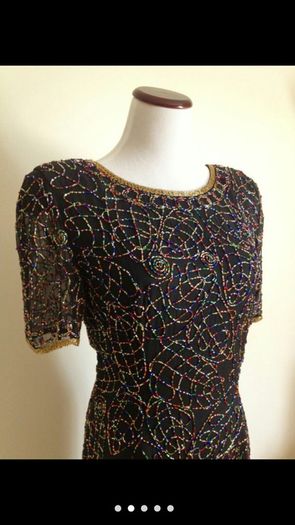 Beaded vintage dress