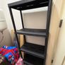 Heavy-Duty Galvanized Steel & Wooden Shelving Unit Image 7