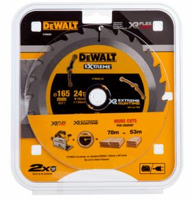 Dewalt DT99560 Extreme Runtime Multi Purpose Plunge Saw Blade 165 x 20mm x 24T