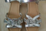 silver sandal