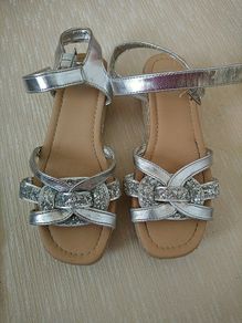 silver sandal