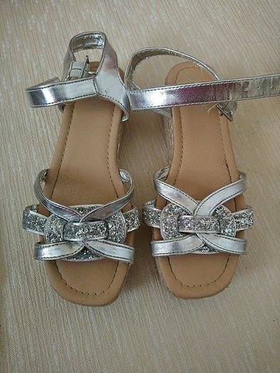silver sandal