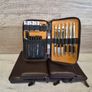 Nicpro 29PCS Art Mechanical Pencils Set in Leather Case, Metal Drafting Pencil 0.5, 0.7, 0.9 mm, 2mm Lead Pencil Holders for Sketching Drawing Image 4