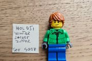 lego hol051 winter jacket zipper, set 40107