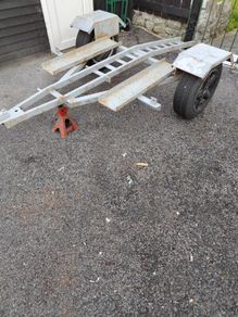 single motorbike trailer