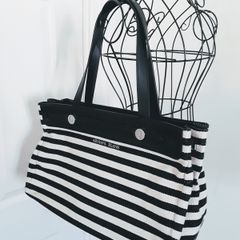 Armani Jeans Nautical Striped Tote Bag