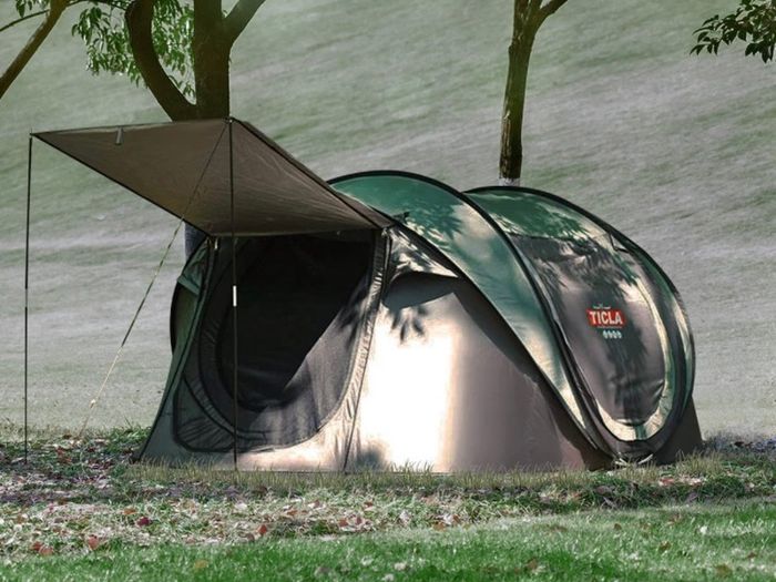 Automatic Camping Outdoor Pop-up Tent for Waterproof Quick-Opening Tents 4 Person Canopy with Carrying Bag Easy to Set up MULTIPLE COLOURS AVAILABLE, SEE PHOTOS (FREE POSTAGE)