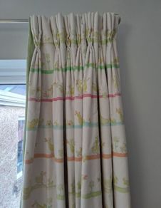 Blanket lined curtains thick insulated