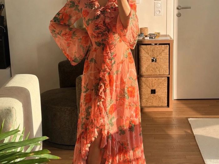 Asos floral dress