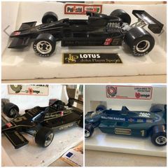 Lot x 3 Mario Andretti Formula 1 scale 1/16 and 1/14