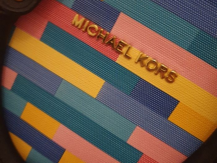 Multicolored handbag