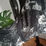All Saints silk asymmetric dres size M 10 Image 3