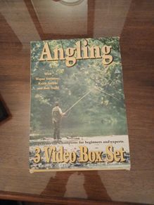 ANGLING. 3 video box set.