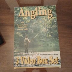 ANGLING. 3 video box set.
