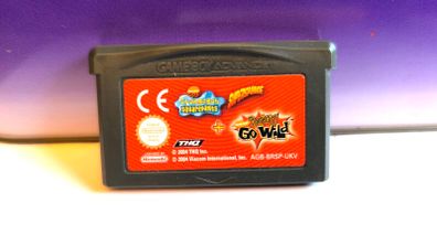 Nintendo Gameboy Advance SpongeBob 2games in 1cart