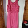 Marc  Angelo pink wide leg , jumpsuit Image 4