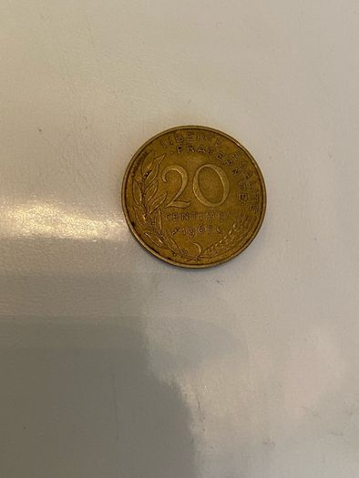 1963-1975 French 20 centimes