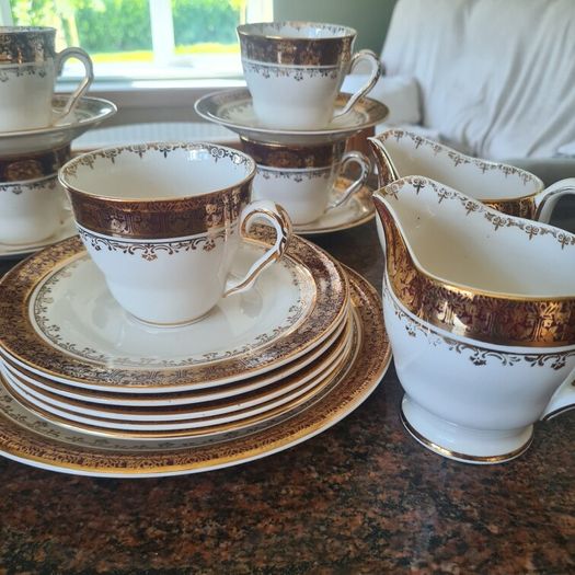 Vintage 1960s Arklow Pottery Ceramic Tea Set