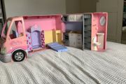 Barbie Vintage Camper Van with pool