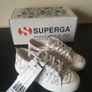 New Superga Glittery Bamboo Poles UK10/ EU28 Image 8