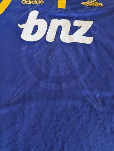 2009 highlanders rugby jersey adult large possible player