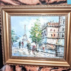 Paris oil painting on canvas