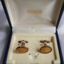 Vintage Sterling Silver 925 Swank Cufflinks in Original Box Mens Wedding Groom Retro Accessories Image 8