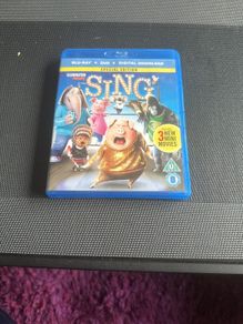 Sing Blu rays