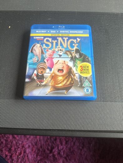 Sing Blu rays