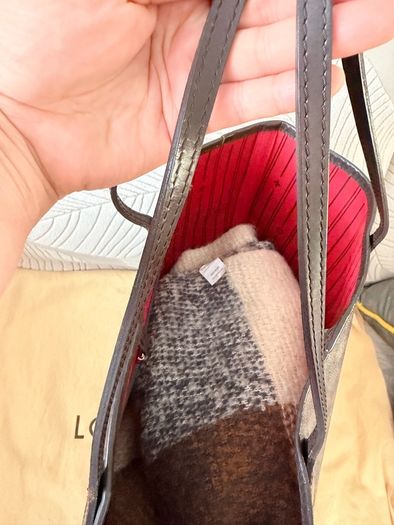Louis Vuitton Neverfull MM Ebene Cerise Authentic