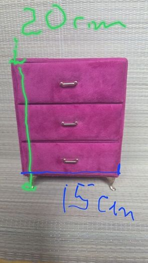 Jewellery dresser box