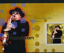 2002 Ireland Van Morrison Commemorative Stamp Miniature Sheet Mint Never Hinged (MNH)