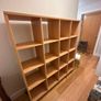4x4 Cube Shelving Unit with Lockable Wheels Image 4