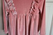 girls pink dress