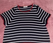 zara stripe top