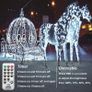 String Lights, 120m 1000 LED Super Long Fairy Lights 8 Modes with Remote & Timer for Indoor Outdoor Christmas Birthday Wedding Home Garden Lawn Holiday Party Tree Decorations (Cool White) Image 5