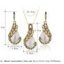Opal Peacock Jewelry Set Image 4