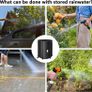 Portable Foldable Water Storage Tank 200L/52Gal, Outdoor Heavy Duty PVC Collapsible Rain Barrel with Brass Spigot, Large Capacity Reusable Water Catcher Container for RV, Camping, Plant Watering Image 6
